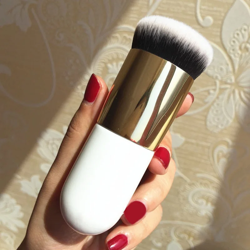 Professional Cosmetic Make-up Brush New Chubby Pier Foundation Brush Flat Cream Makeup Brushes