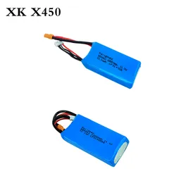 3s 11.1V 1000mAh1300mah Lipo Battery For XK X450 FPV RC Drone Airplane Spare Parts 3s 603462 Rechargeable Lithium Battery 1-2pcs