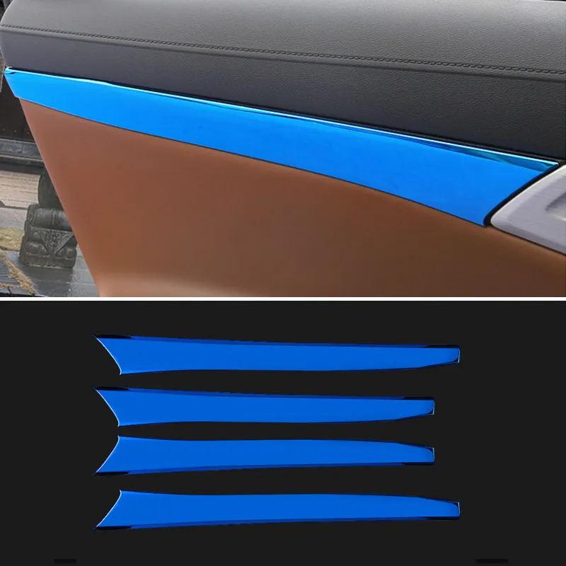 Vtear For Geely Atlas Emgrand NL-3 Proton X70 car door panel trim cover inner handle strip decorative interior parts accessories