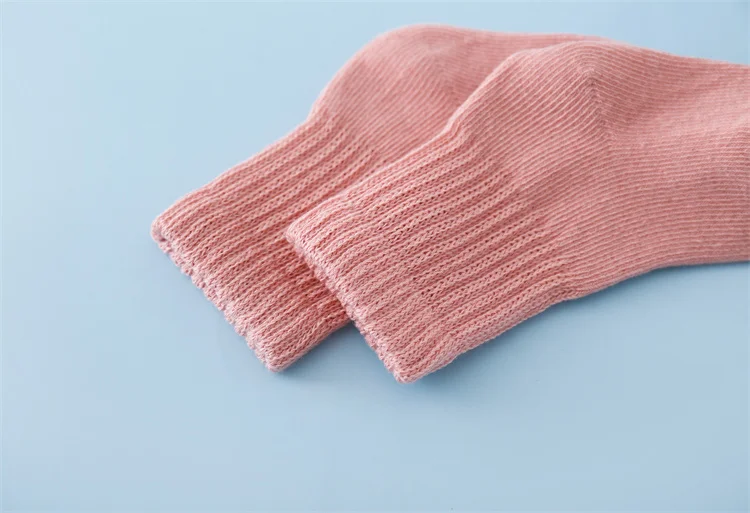6 Paare/satz Neugeborenen Baby Junge Mädchen Socke Baumwolle Solide Weichen Säuglings Kleinkind Socken für Mädchen Jungen Frühling Herbst Baby Socke 0-12 monat – Detail 8