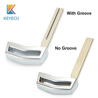 KEYECU 1PCS for Hyundai Genesis G70 G80 G90 2017 2018 Replacement Smart Prox Emergency Car Key Remote Insert Blade Blank Case