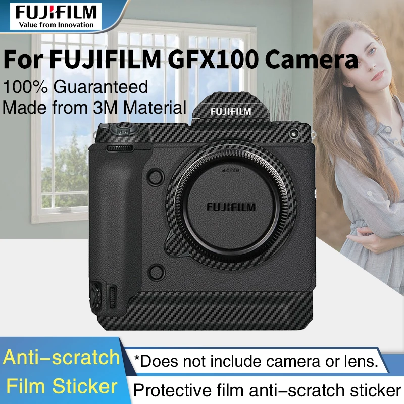 

Premium Decal Skin For FUJIFILM GFX100 Camera Skin Decal Protector Anti-scratch Coat Wrap Cover Sticker