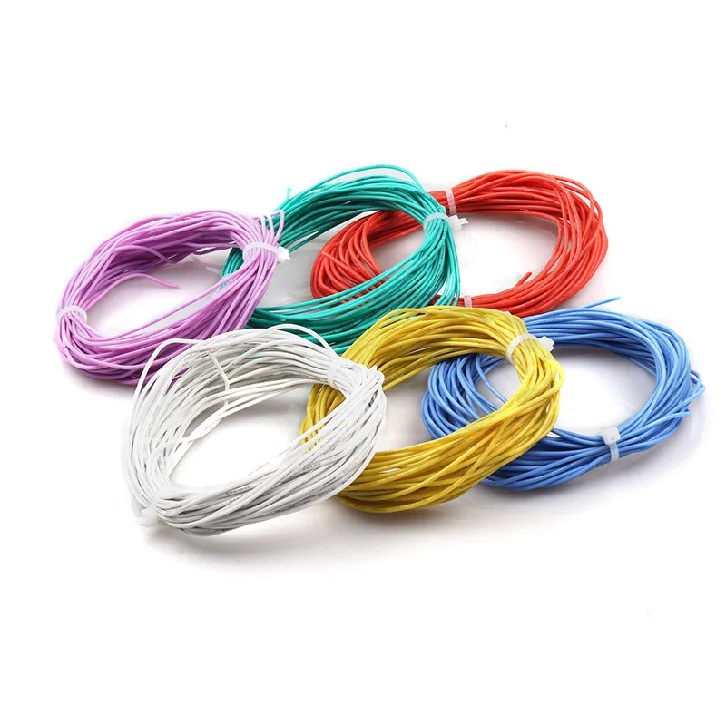 10 meter / LOT 3239 18AWG 20AWG 22AWG 24AWG 26AWG 28AWG 30AWG soft silicone electronic wire PVC wire welding wire