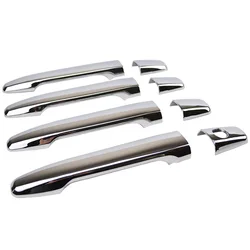 FIT FOR 2011-2019 MITSUBISHI OUTLANDER 2010 ASX / SPORT /RVR LANCER 2008 CHROME DOOR HANDLE CATCH COVER TRIM 2012 2011