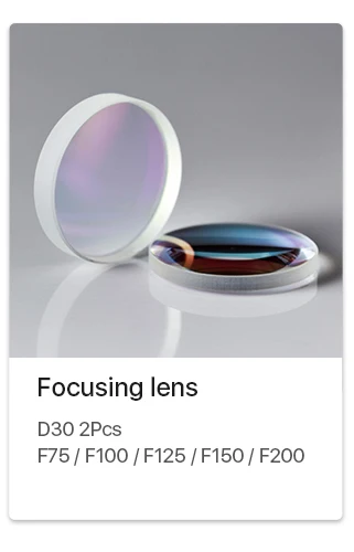 Ultra ayc faserlaser schutz fenster D20-29mm quarz Quarzglas für 1064nm faserlaser bt210s/bt240s/bm109/bm111 – Detail 3