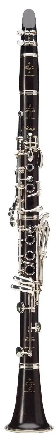 

Music Fancier Club Bakelite A Clarinets VINTAGE Professional Clarinet Silver Plated Keys 17 Keys With Case Mouthpiec