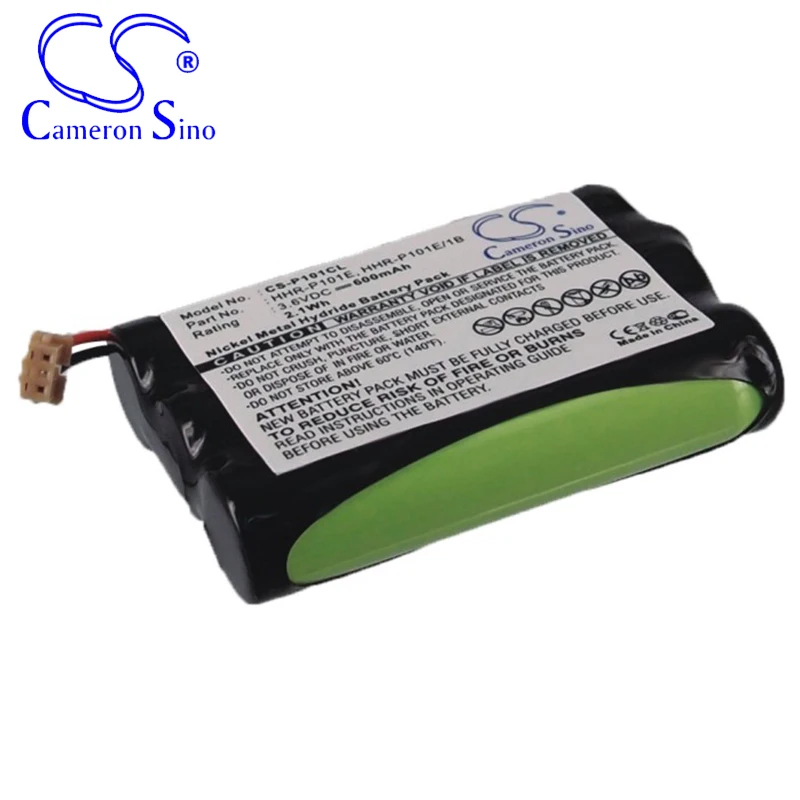 CameronSino Battery for Panasonic KX-TCD560 KX-TCD950 KX-TCD960 KX-TCA10 CD560ES fits Panasonic HHR-P101E Cordless phone Battery