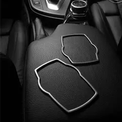 Stainless Steel Interior Refit Multimedia Buttons Cover Car Accessories for bmw F20 F01 F30 F15 F34 F31 28TB
