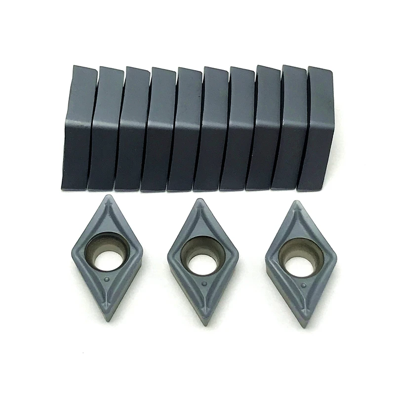 Imagem -05 - Ferramentas de Giro Externo sm Ic907 de Carboneto Usadas. Dcmt 070204 Ferramentas de Corte Usadas em Carboneto