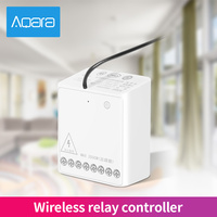 Aqara 2 Channels Wireless Relay Controller Two-way Control Module Works With Xiaomi Mi Home Mijia Homekit APP Smart Home