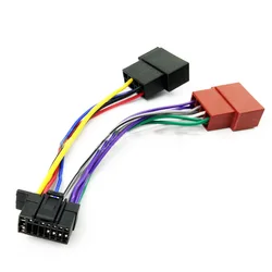 Car ISO Harness Head Cable for SONY CDX Stereo Radio Wire Adapter Plug Wiring Connector Cable