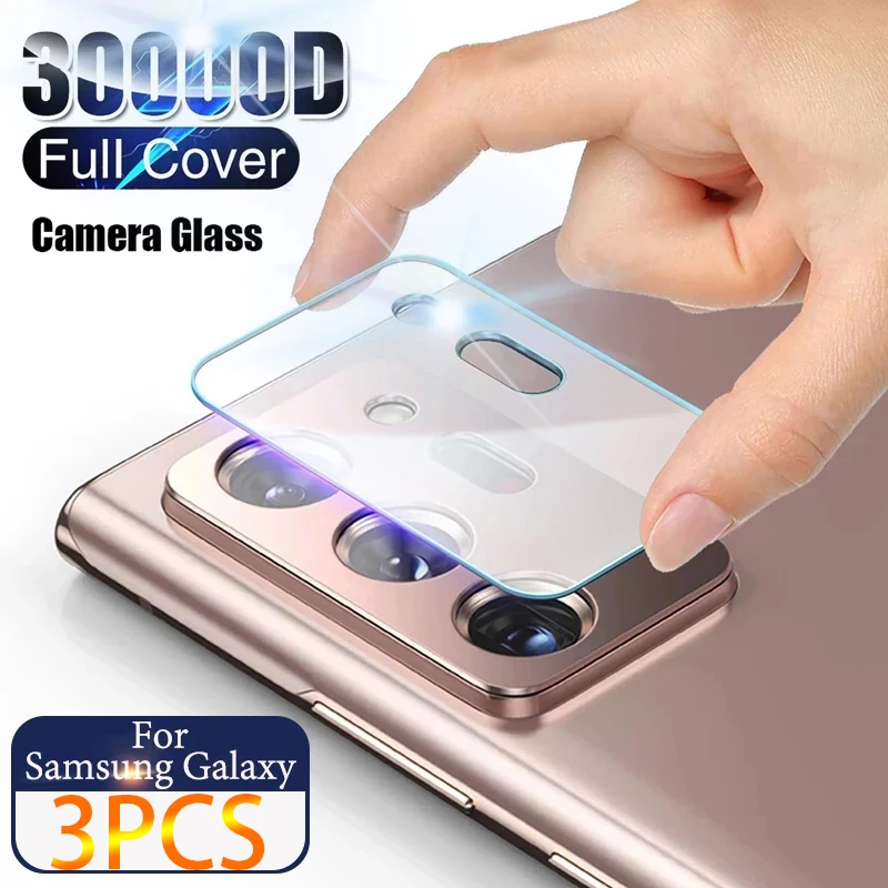 

Закаленное стекло для Samsung Galaxy S21 Note 20 Ultra S20FE S20 S10 Plus A52 A51 A71 A72, 3 шт.