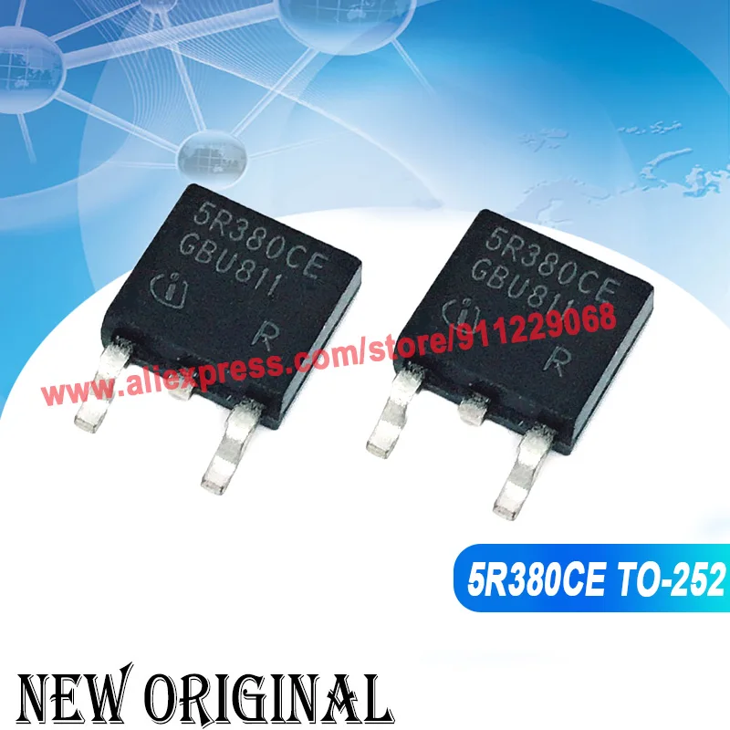 (5 Pieces) 5R380CE IPD50R380C 550V 14.4A / TGD30N40P 30N40P 40V 30A / K2926 2SK2926 60V 25A / 25N06-45L SUD25N06-45L 60V TO-252