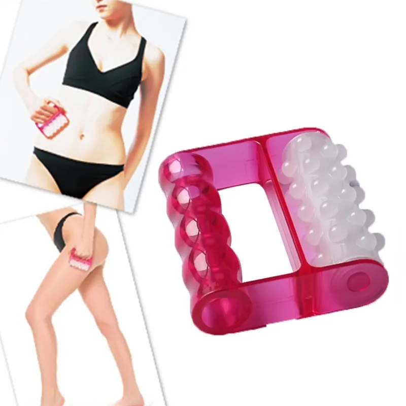 1pc 40 Pellets Concave Cell Fat Control Roller Massager Cellulite Leg Abdomen Neck Buttocks Fast Anti Cellulite Face Lift Tools