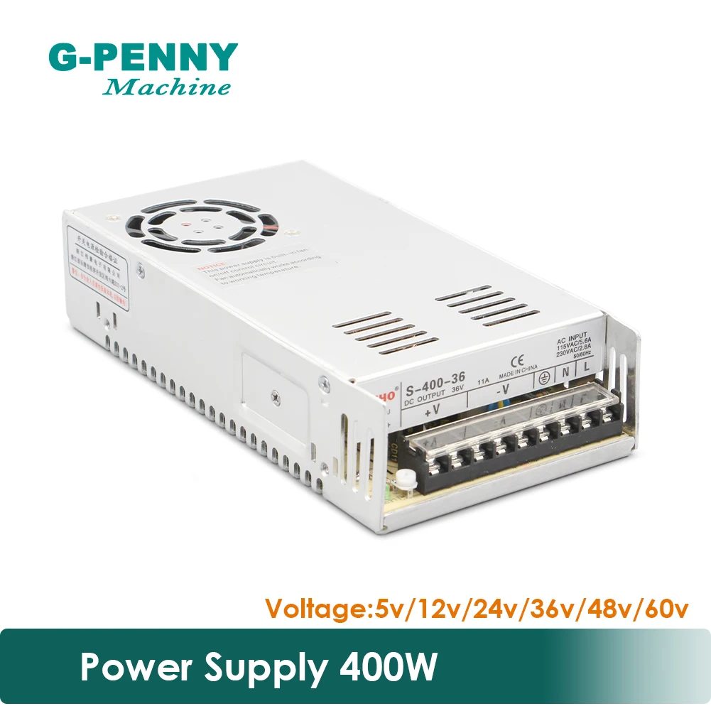 DC Switching Power supply input 400W output 5/12/24/36/48/60V DC Power Supply Switch High Quality!