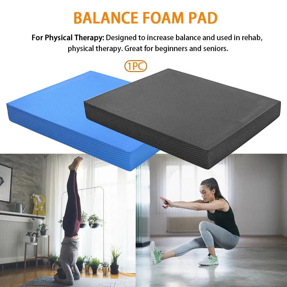 TPE Yoga Balance Pad Balance Cushion Sports Non-slip Soft Yoga Mat Block Exercise Meditation Pilates Fitness блок для йоги