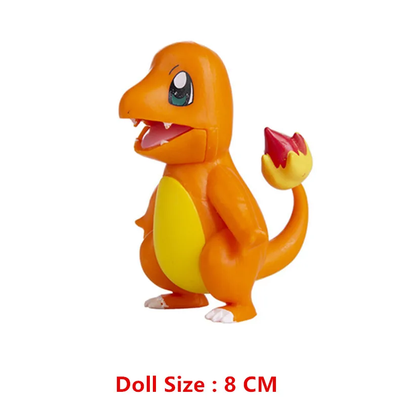 Pokemon 4-13 cm Spielzeugmodell, Cartoons, Film, Anime-Figur, Pikachu, Eevee, Charmander, Mewtwo, Sammlungspuppen, Geburtstag, bestes Geschenk – Detail 7