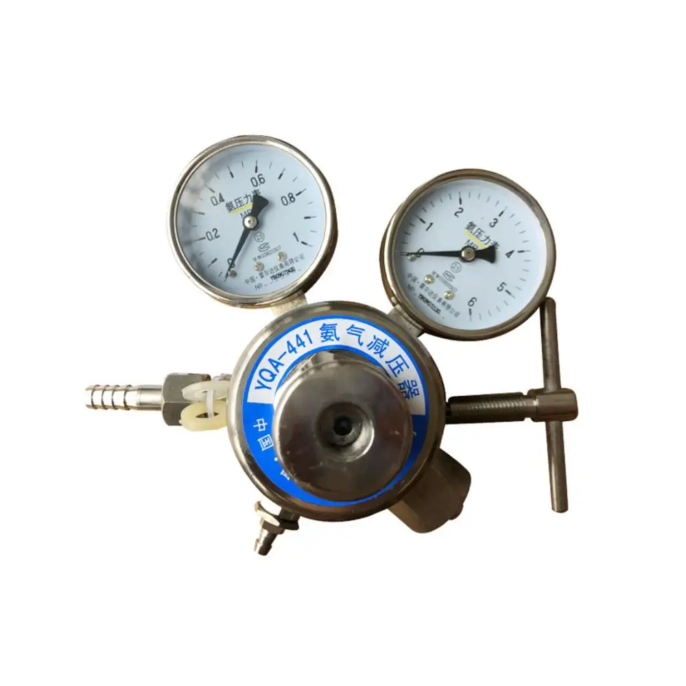 FANDE Liquid Ammonia Pressure Gauge 1-6MPa Stainless Steel Reducing Valve