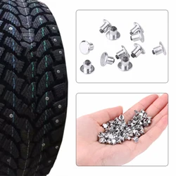 100Pcs/Set Spikes for Tires Universal Car Wheel Tyre Snow Spikes Studs Tires Anti-Slip Screw Stud Trim for Auto Truck Motorcle