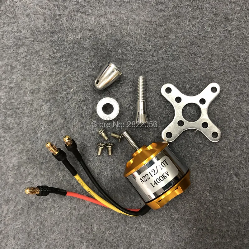 1 sztuk A2212 bezszczotkowy silnik 930KV 1000KV 1400KV 2200KV 2450KV 2700KV dla RC samolot samolot multi-copter bezszczotkowy silnik Outrunner