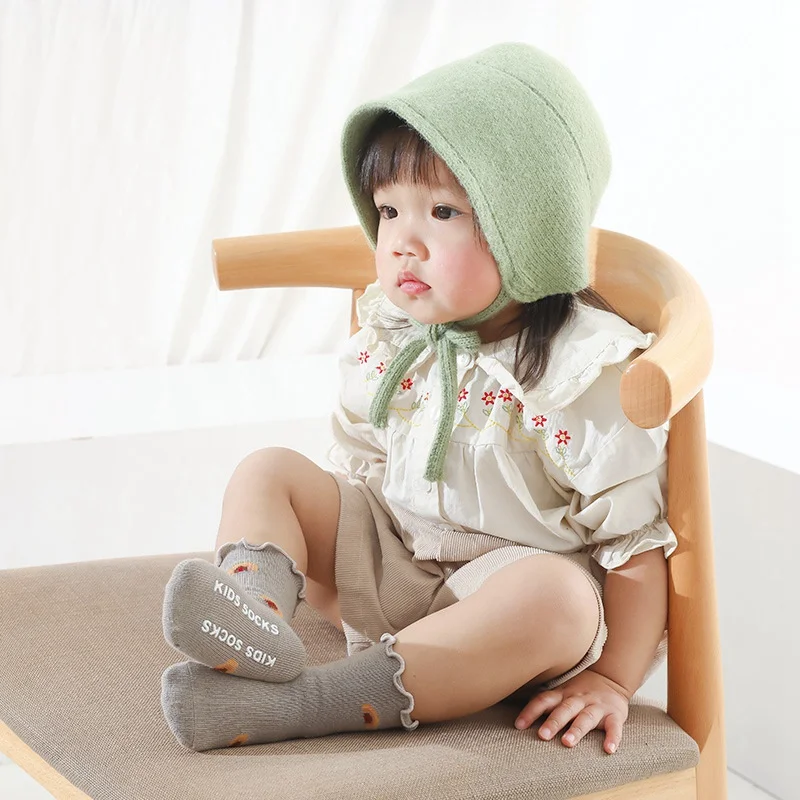 5 Pairs Autumn Baby Socks Set Cotton Anti Slips Socks for Toddler Floor Sock Newborn Sokken Girls Boy Children Accessories