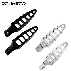 Motorcycle Footrests 45 Degrees Male-Mount CNC Footpeg Pedal Foot Pegs For Harley Sportster 883 1200 XL XR Touring Dyna Softail