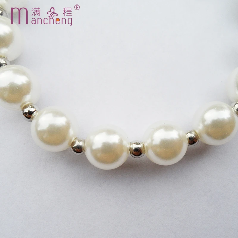 tiki official-website по 1 грн все Summer Wear 10MM Imitation Beads Pearl Bracelet Jewelry For Women 2024 Good Quality Low Price