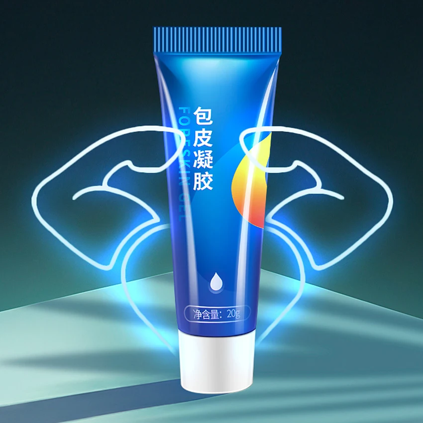 Male Foreskin Correction Gel Multifunction Foreskin Resistance Complex Penis Ring Prevent Phimosis Correction Sex Toys for Man