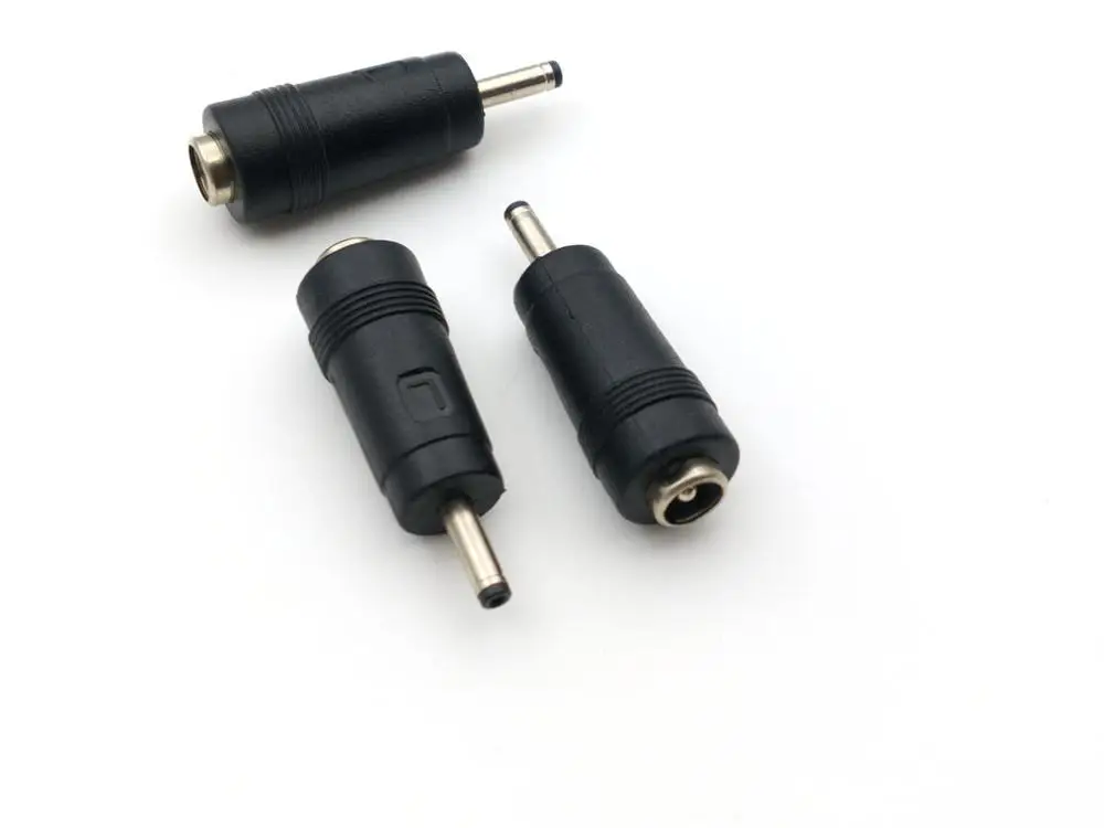 Imagem -03 - Conector Adaptador de Tomada Macho 200 Peças de Conector dc 5.5 mm x 2.1 mm Fêmea para 3.0 mm x 1.1 mm