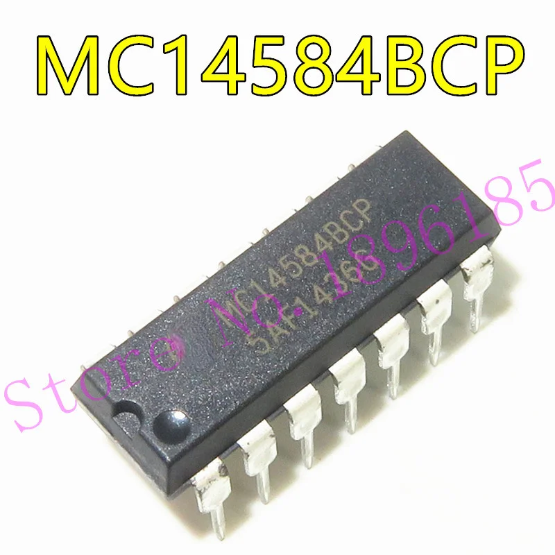 

1pcs/lot MC14584BCP MC14584 DIP-14 In Stock Hex Schmitt Trigger