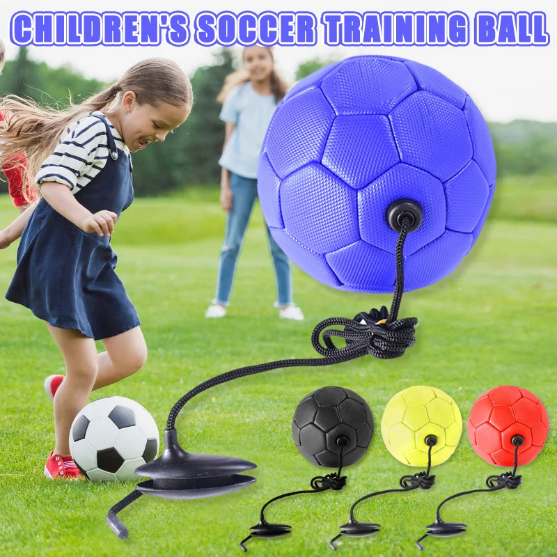 

Soccer Training Ball Football With Rope Practice For Children Kids Beginner Trainer Porteria Futbol Balones Futboll Cage De Foot