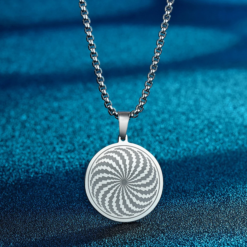 Chandle The Illusion of Amulet Hypnosis Necklace for Men and Women