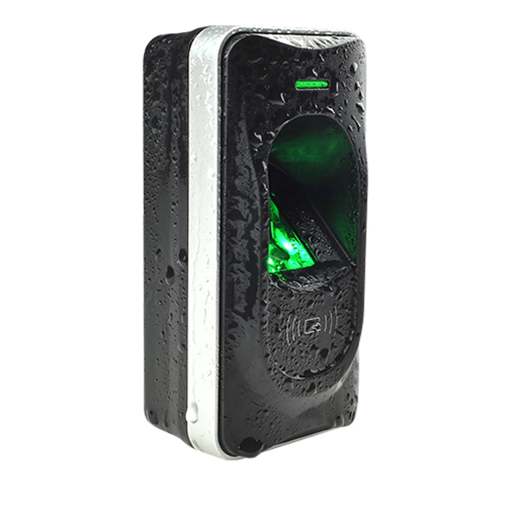 Waterproof Biometric Fingerprint & RFID Card Reader with RS485 Port, Access Control System for Office/Gate Door Security (IP65)
