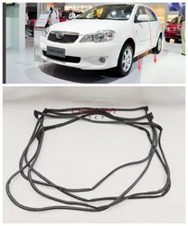 1PCS Door Rubber Seal Doorpost Rubber Strip For Toyota Carola Corolla ZRE152R (07-14) Z67862-02320 Z67861-02320 Z67872-02290