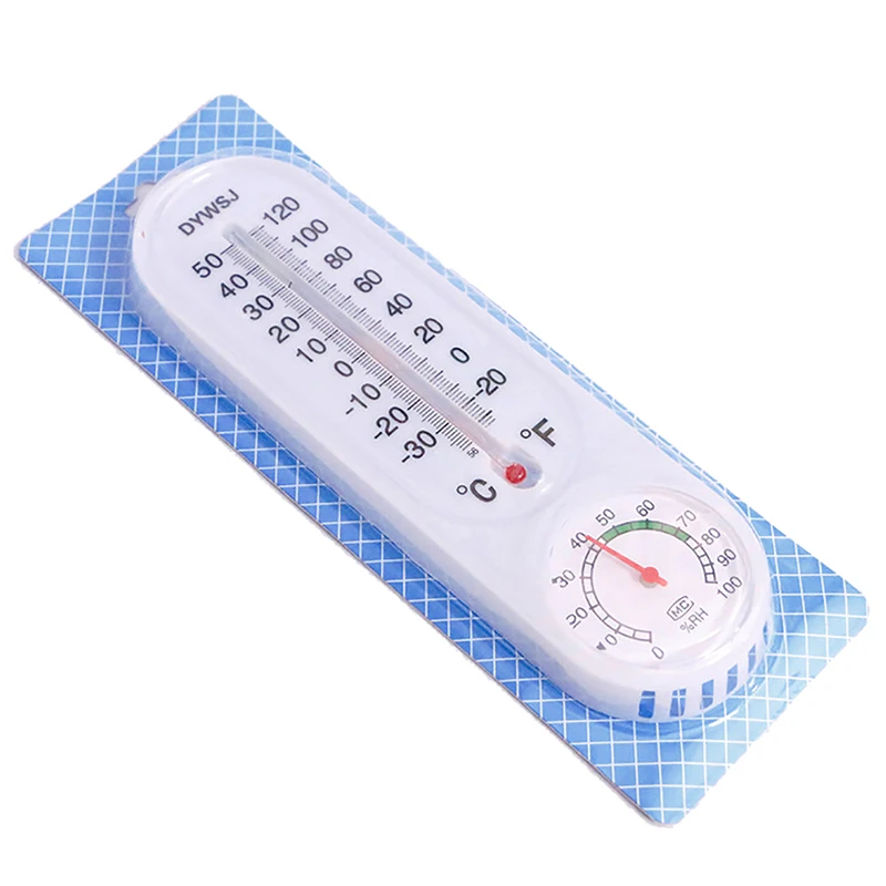 Wall-mounted Household Analog Thermometer Hygrometer Humidity Monitor Meter