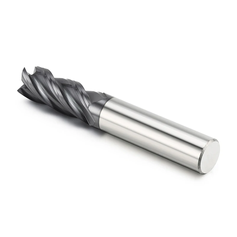 CRONAMETAL – fraise CNC en carbure de tungstène massif HRC55, pour moule en acier/acier