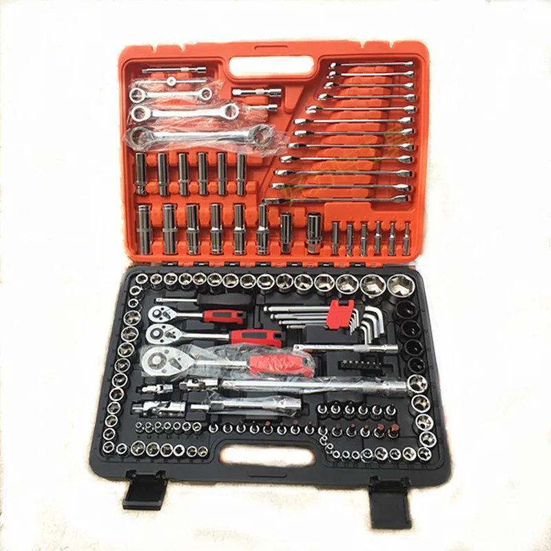 150PCS Fast Socket Combination Wrench Machine Auto Repair Tool Set