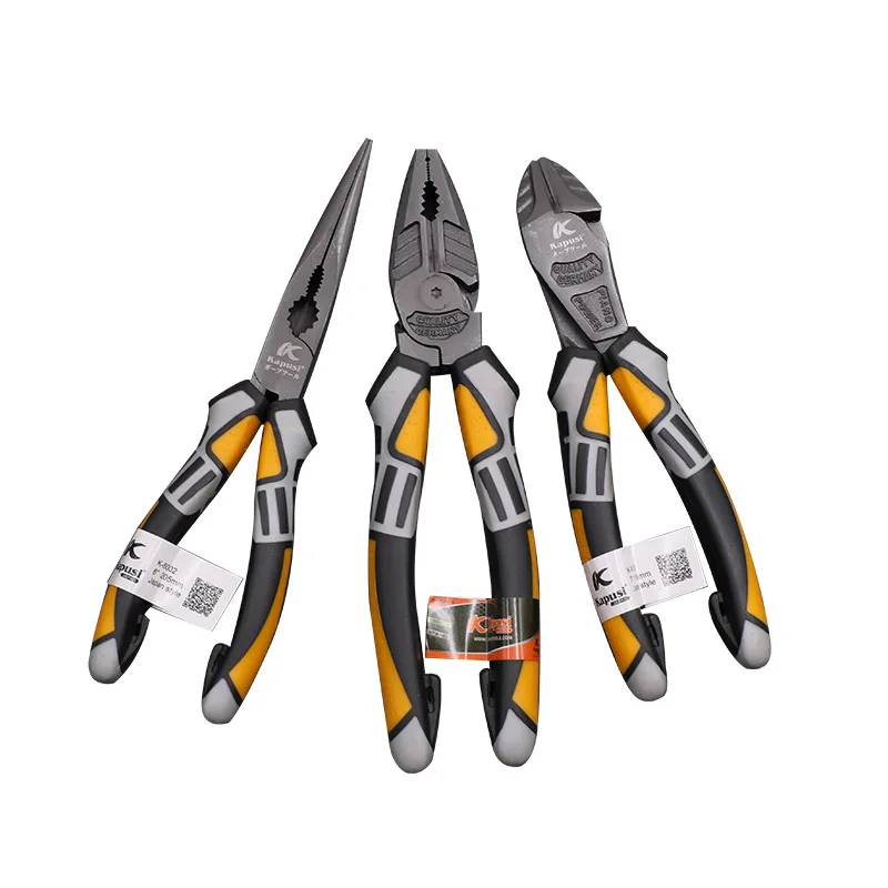 8 \'\' Multifunction Wire Pliers Electrician Chrome-Vanadium Steel Wire Cutter Pliers Crimping Stripping Tool