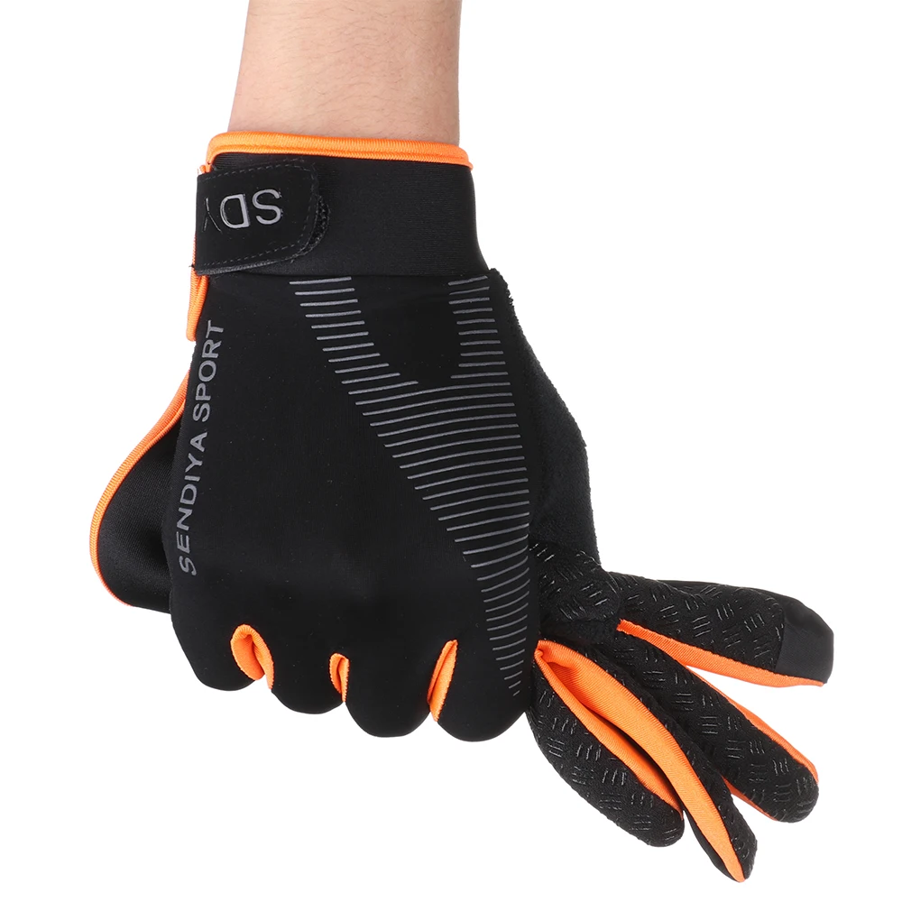 Men Cycling Warm Gloves Touchscreen Mittens Outdoor Sports Sun Protection Gloves Absorb Sweat Unisex Ski Motorcycle Mittens