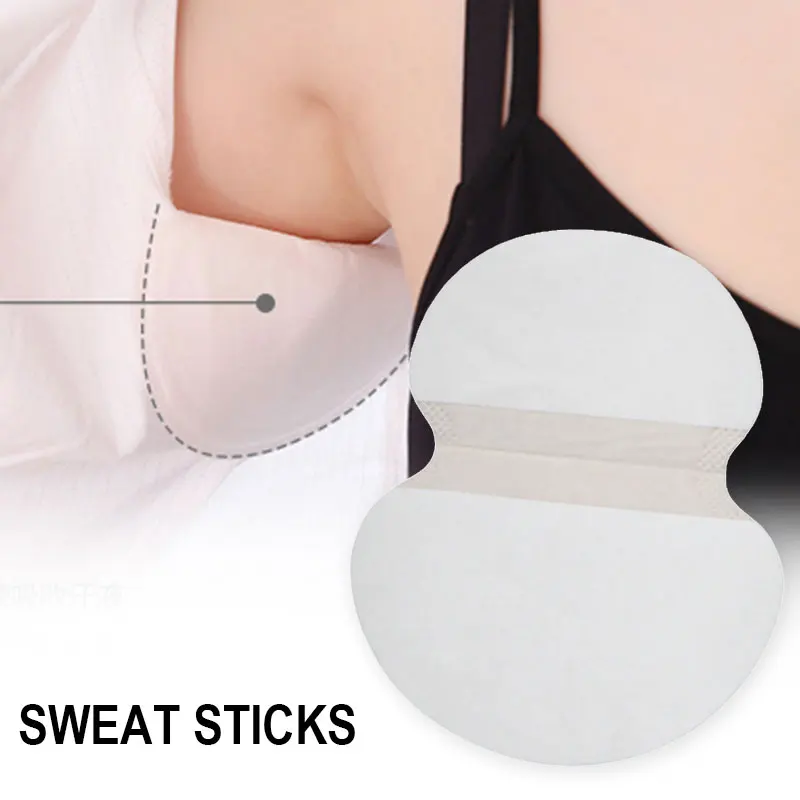 

60pcs summer underarm sweat stickers Underarm Sweat Pads for Men Women Comfortable Adhesive Sweat Free Armpit Protection