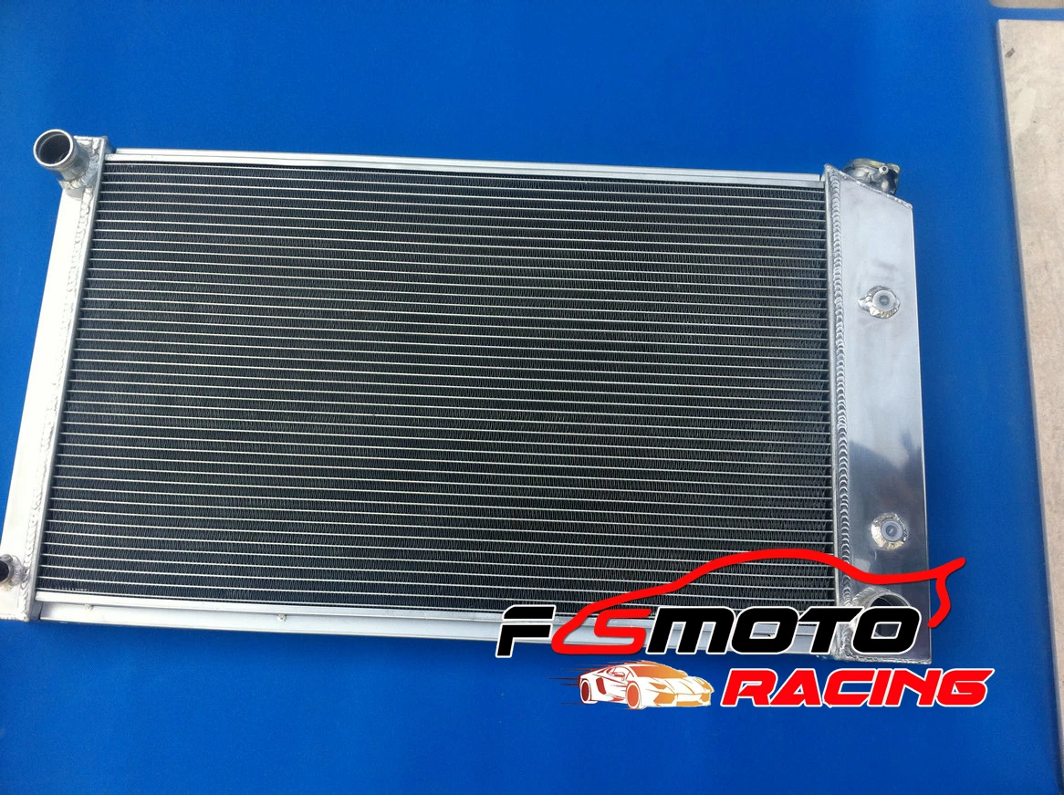 3 Row All Aluminum Radiator For 1970-1981 Pontiac Firebird Trans Am 1971 1972 1973 1974 1975 1976 1977 1978 1979 1980 1981