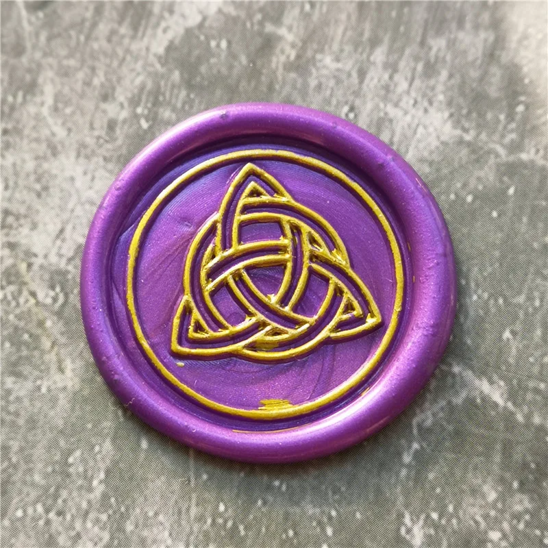 Celtic Knot Wax Seal Stamp Celtic Knot Sealing Wax Stamp Celtic Knot Wax Seal Custom Initial Date Wedding Wax Seal Kit Personali