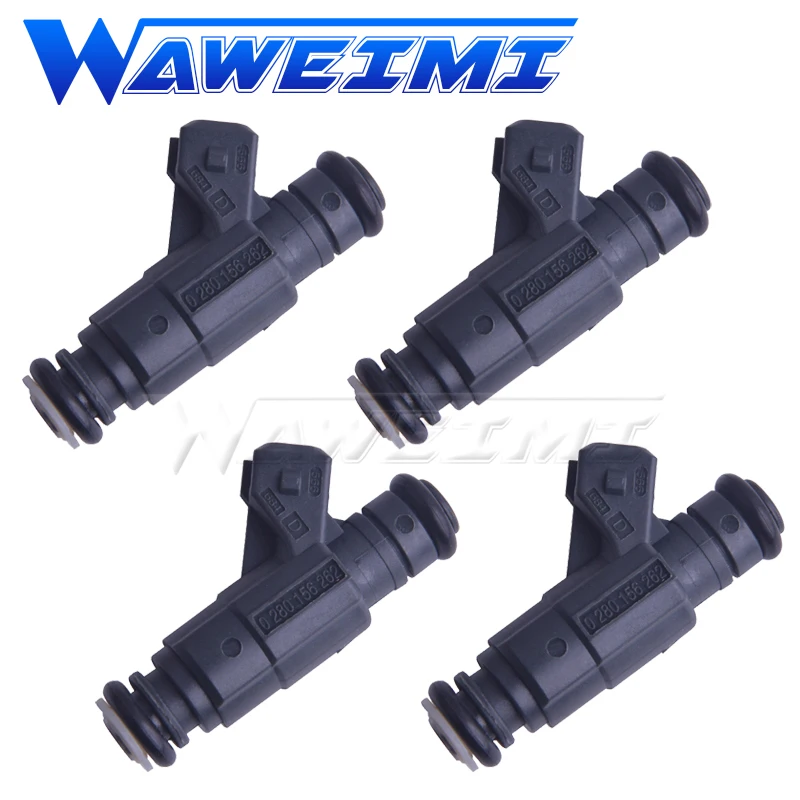 

WAWEIMI 4x Fuel Injector Nozzle 0280156262 For Geely KingKong MR479 Cruiser CK QQ308