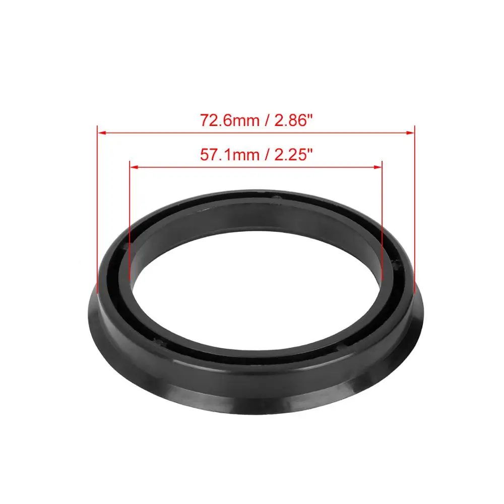 4pcs 72.6-57.1mm