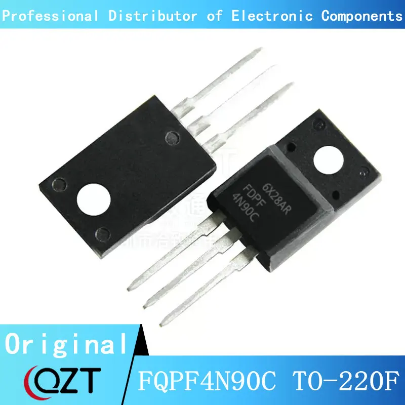 10pcs/lot FQPF4N90C TO220F FQPF4N90 4N90C TO-220F chip New spot