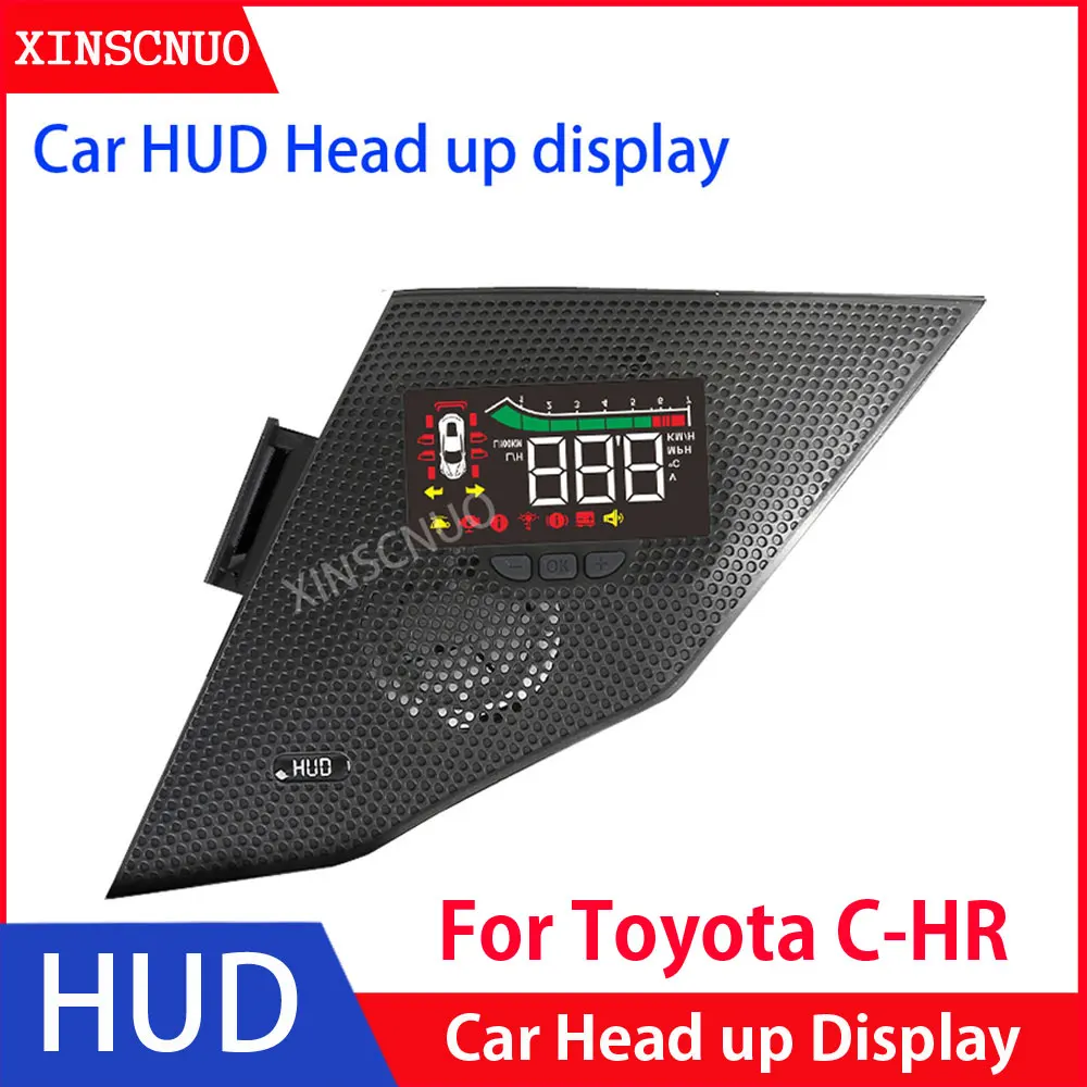 Auto Electronic HUD Head Up Display For Toyota CHR C-HR 2018 2019 2020 Safe Driving Screen Speedometer Projector