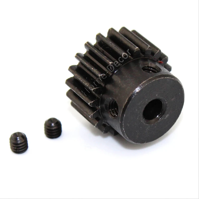 2 PCS 20T Teeth 1 Modulus DIY Spindle  Steel Gear Toy Car Motor Gearbox Model Toy  Motor Gear