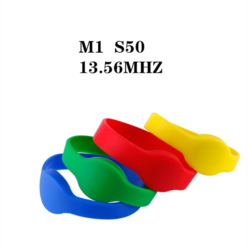 

1pcs RFID 1K S50 13.56Mhz Wristband for Access Control NFC Smart Chip Card IC bracelet