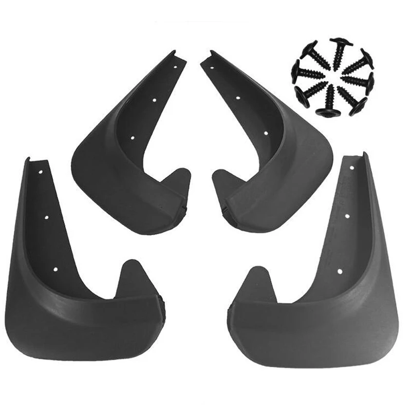 Universal Mudflaps Mud Flaps Flap Splash Guards Mudguards Car Auto Van SUV Trucks Sedan Wheel Fender Front Rear