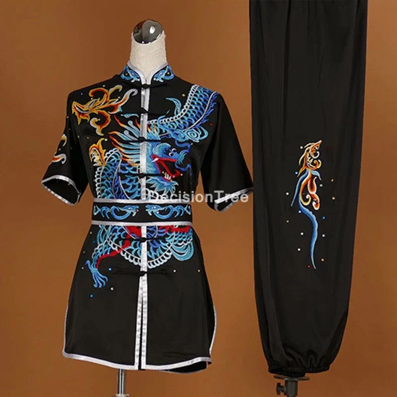 2021 tai chi uniform chinese wushu martial arts kung fu wing chun suit linen wudang taoist shaolin monk jacket and pants